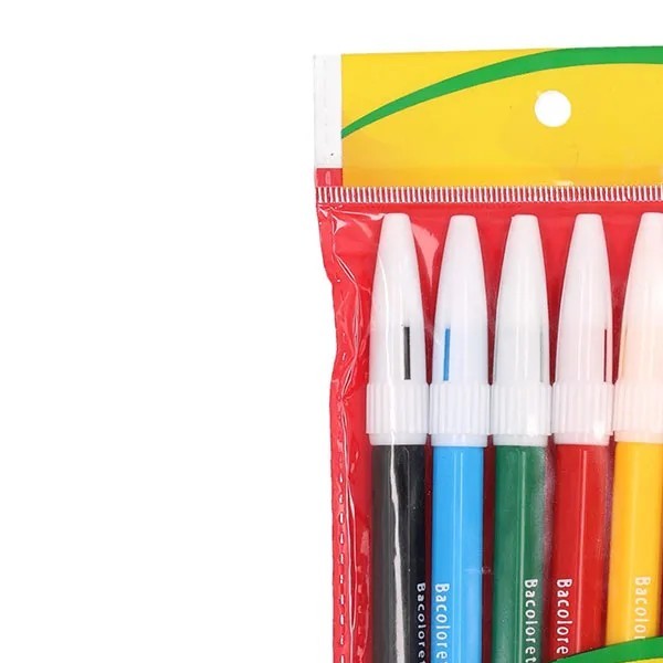 MARCADOR AGUA DELG. ESTUCHE C6 BACOLORETTOS BOPP